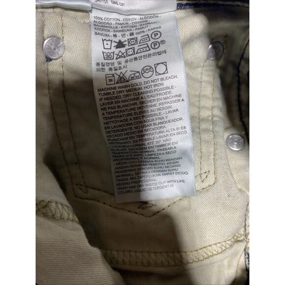 Levis 527 Jeans Mens Tag 34x30 Actual 34x31.5 Blue Bootcut Slim Western Dark - Picture 6 of 13